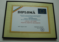 Locul I pe tara pentru merite deosebite