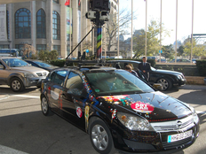 Una dintre masinile folosite de Google pentru captarea de imagini 