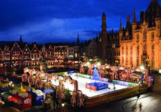 Piata de Craciun din Bruges