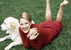 Flossie si stapana ei Drew Barrymore (foto:Business Insider)