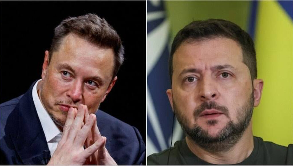Zelenski i-a acordat Elon Musk Ordinul Libertății