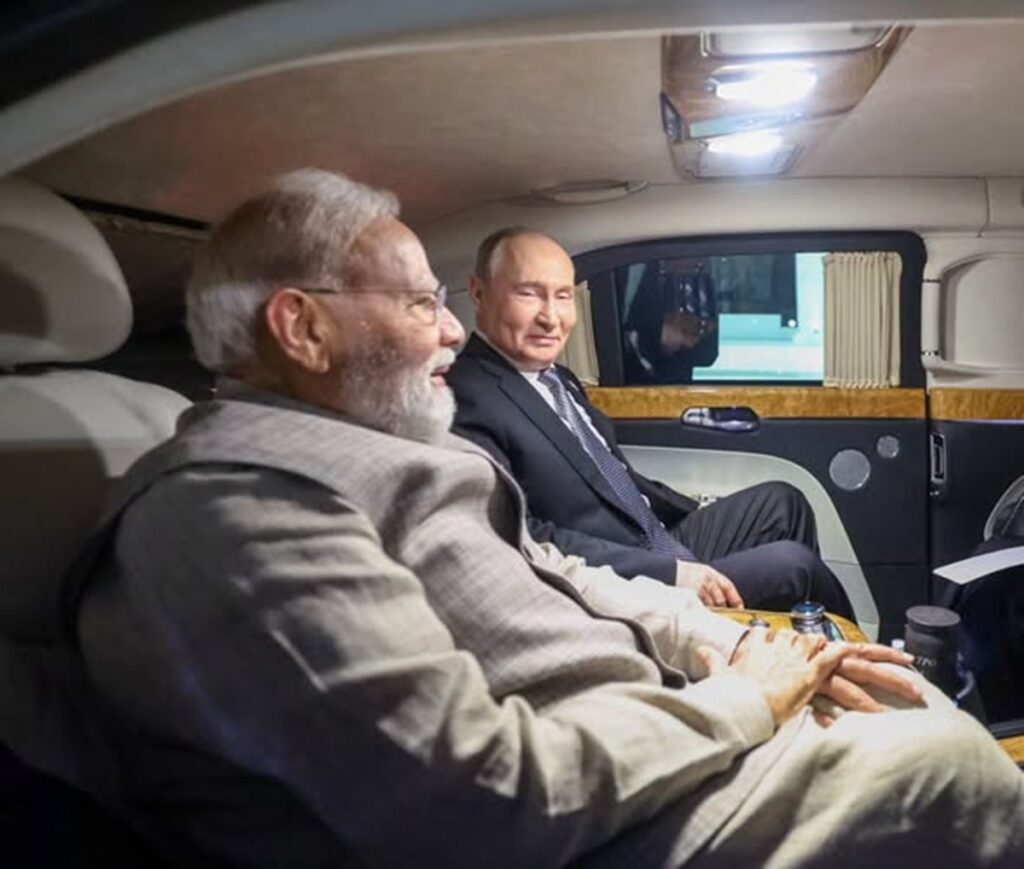 Putin a fost îndemnat de premierul indian Narendra Modi să pună capăt războiului împotriva Ucrainei
